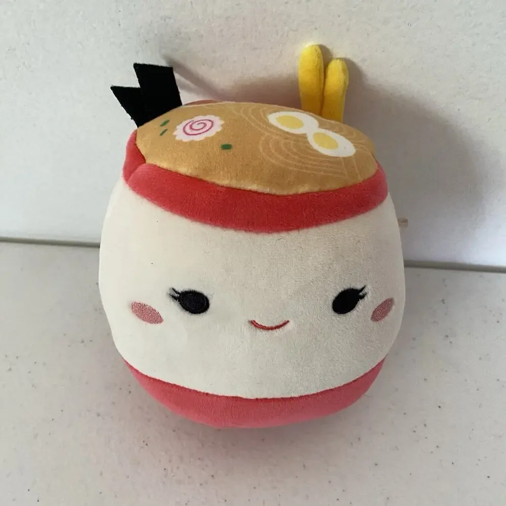 Squishmallows Raisy Ramen Noodles Plush Stuffed Animal Toy Soup Food Soft 8